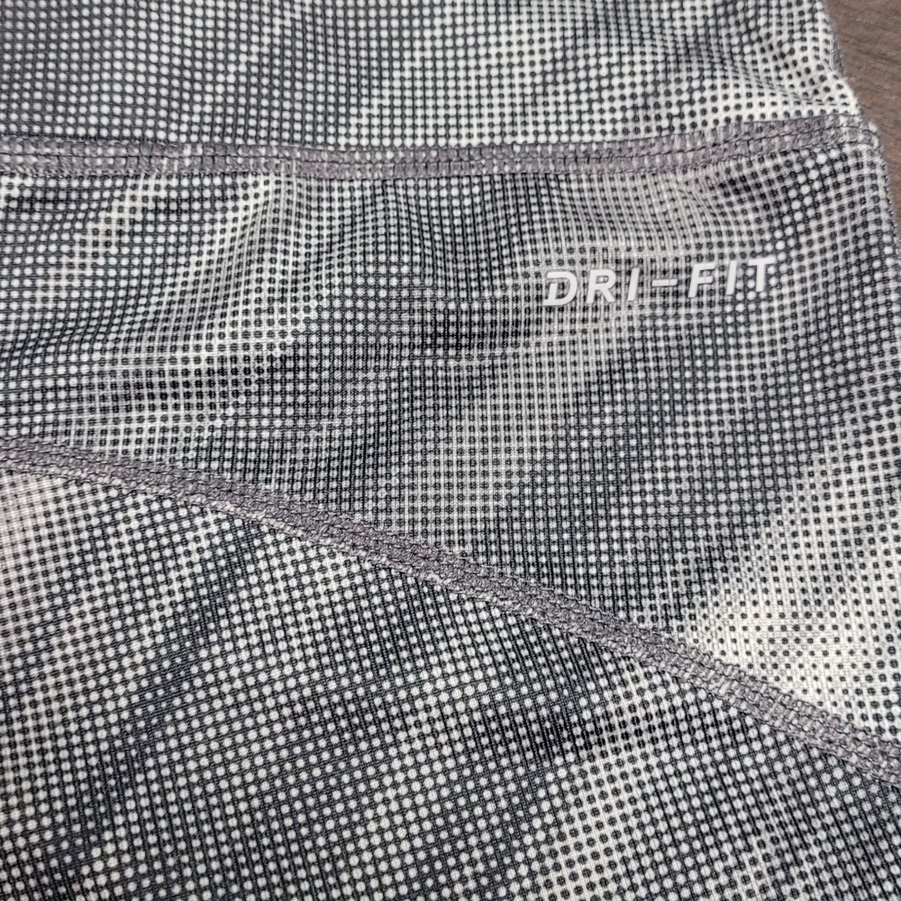 Nike Dri-Fit running reflective capri cropped leggings mesh - Picture 10 of 10